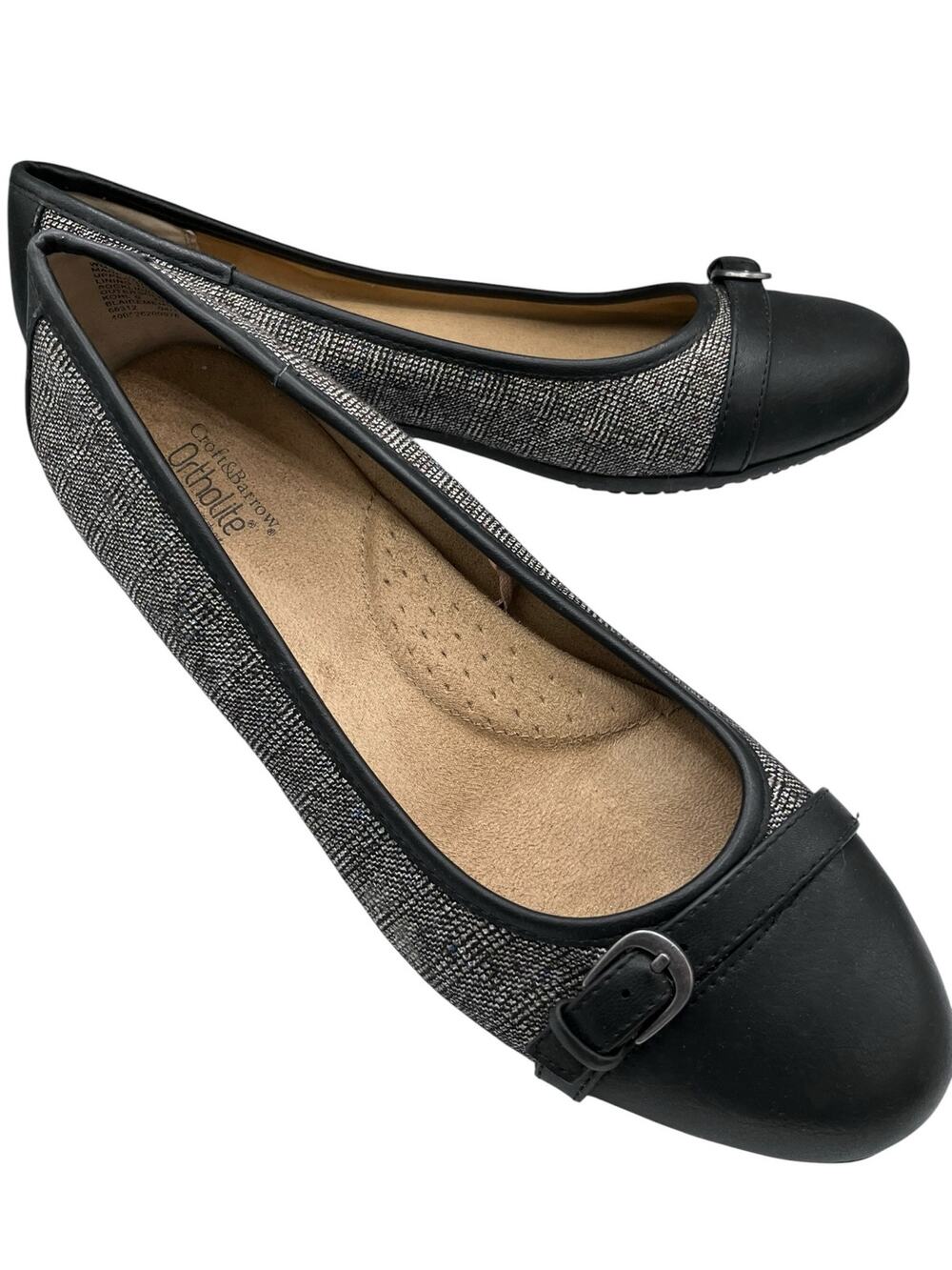 Croft & Barrow OrthoLite Flats 10 Everyday Wear Casual Supportive "Drawbridge"